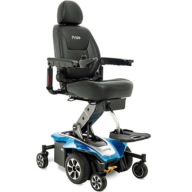 Jazzy Air® 2 Power Chair Wheelchair - Elevating Seat - Sapphire Blue