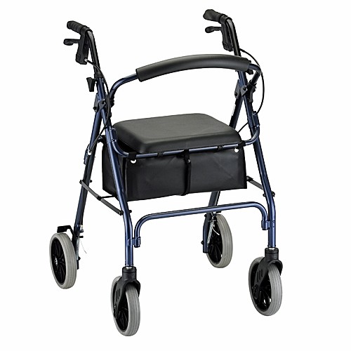 Zoom Tall Model 4224 Rolling Walker By Nova