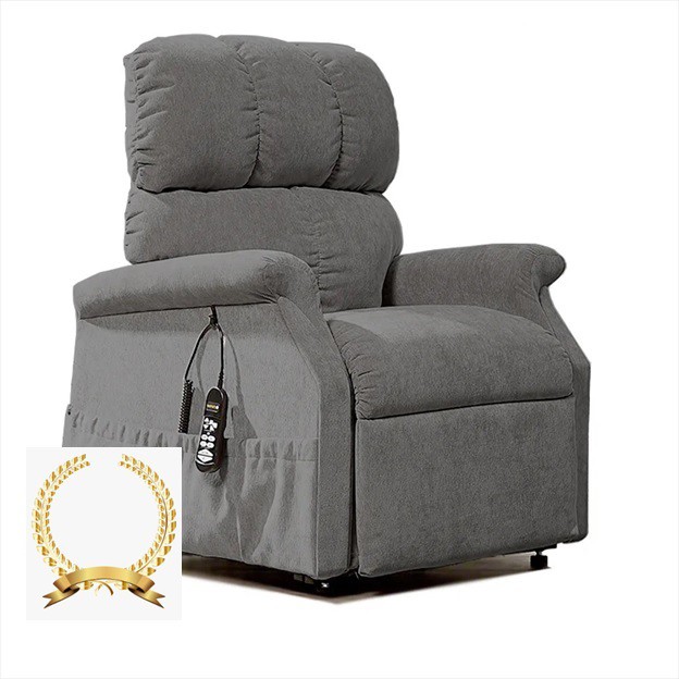 Comforter PR-505 with MaxiComfort Lift Chair Recliner By Golden Technologies Luxe NEW Storm Fabric 