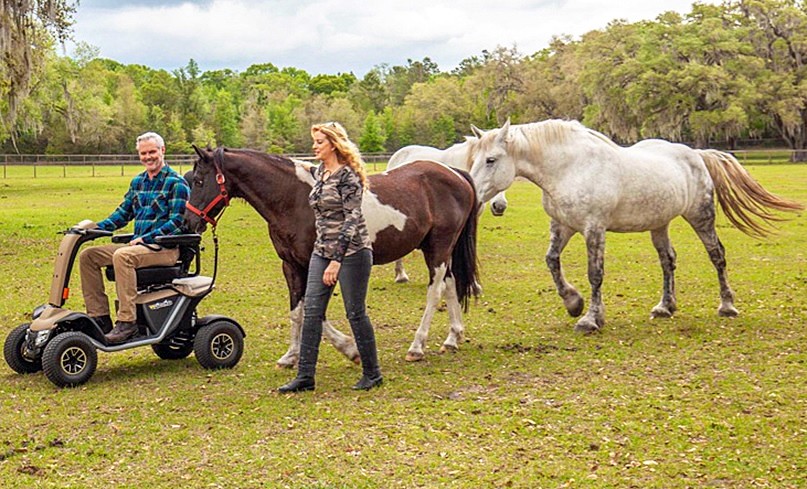 Baja Wrangler®2 All-Terrain 4-Wheel Outdoor Scooter