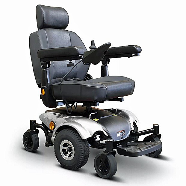 EW-M48 Power Wheelchair - Silver Color - By EWheels