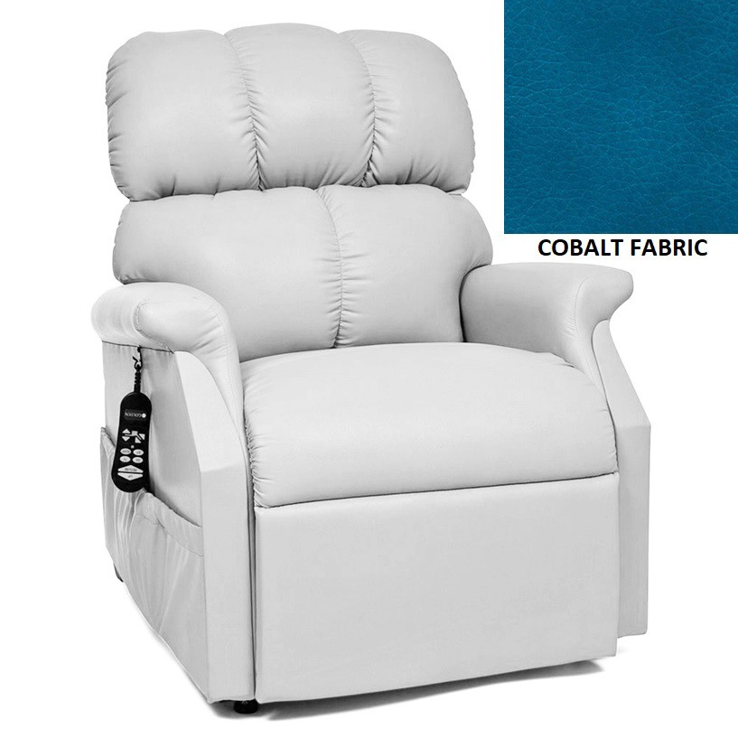 Comforter PR501 Lift Chair - Anli Cobalt Fabric - By Golden Technologies