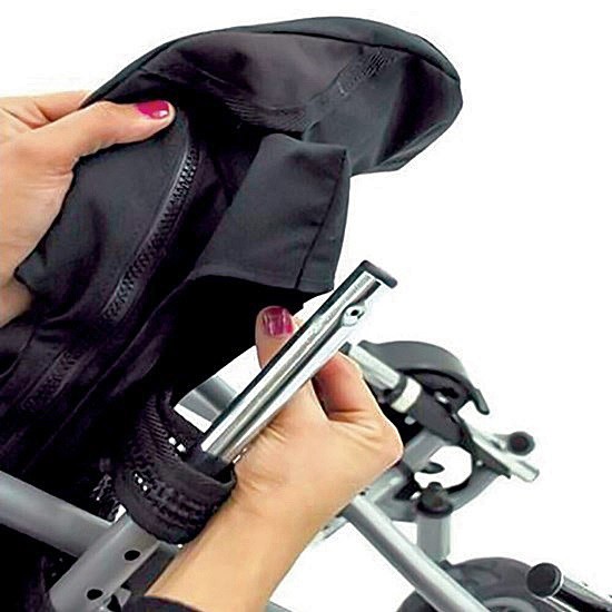 Convaid Cruiser Cordura Stroller - Tool-Less Seat Depth Adjustment - By Convaid