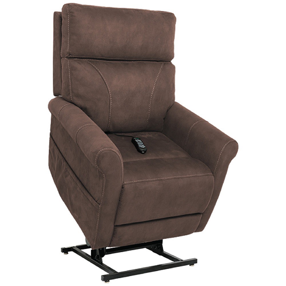 VivaLift! Urbana PLR-965M Lift Chair - Stonewash Granite Fabric - By Pride Mobility