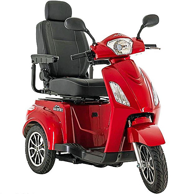 Baja™ Raptor® 2 - 3-Wheel Scooter Candy Apple Red