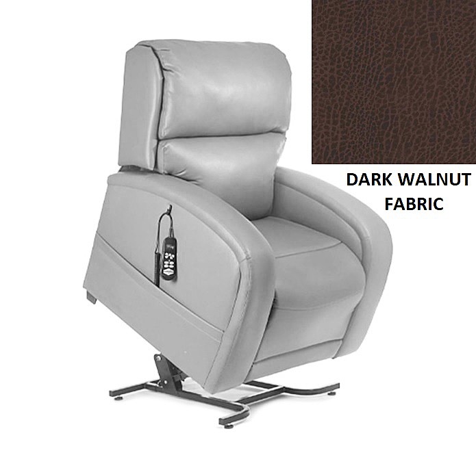 EZ Sleeper PR761 Lift Chair with Twilight Tilt Technology - Brisa Dark Walnut Fabric - By Golden Technologies