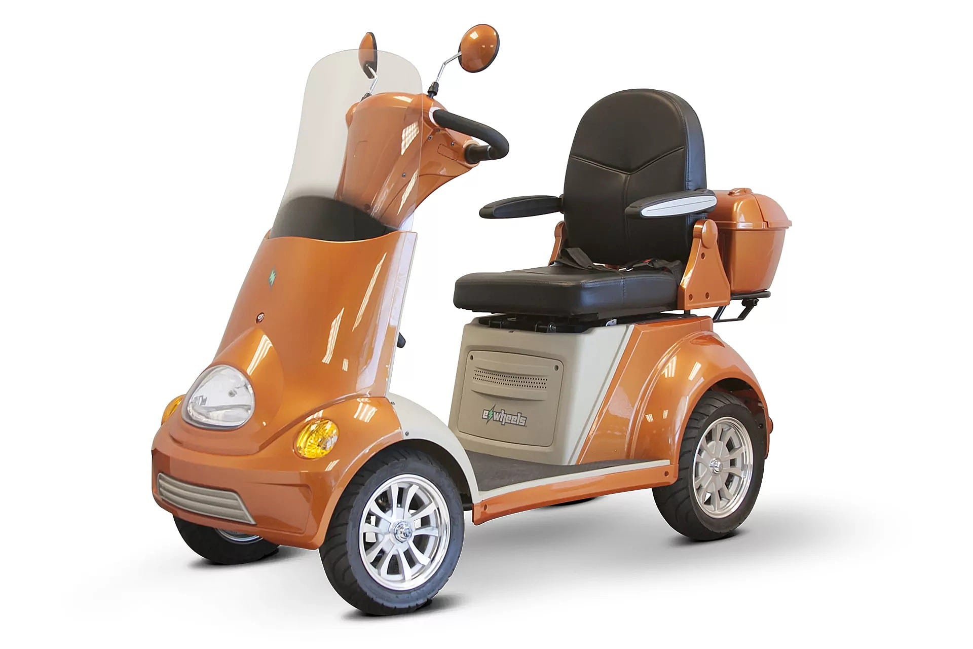 EW-52 Recreational Scooter - Orange Color - By EWheels