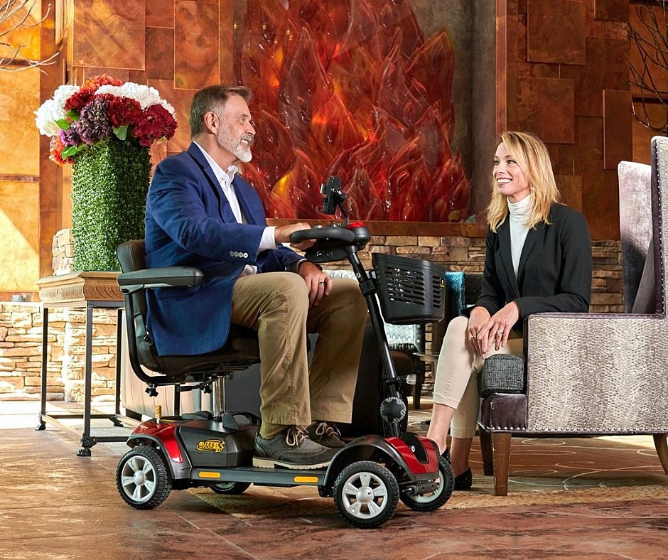 Buzzaround XL 4-Wheel Portable Travel Scooter - Spend Time and Travel with Your Loved Ones