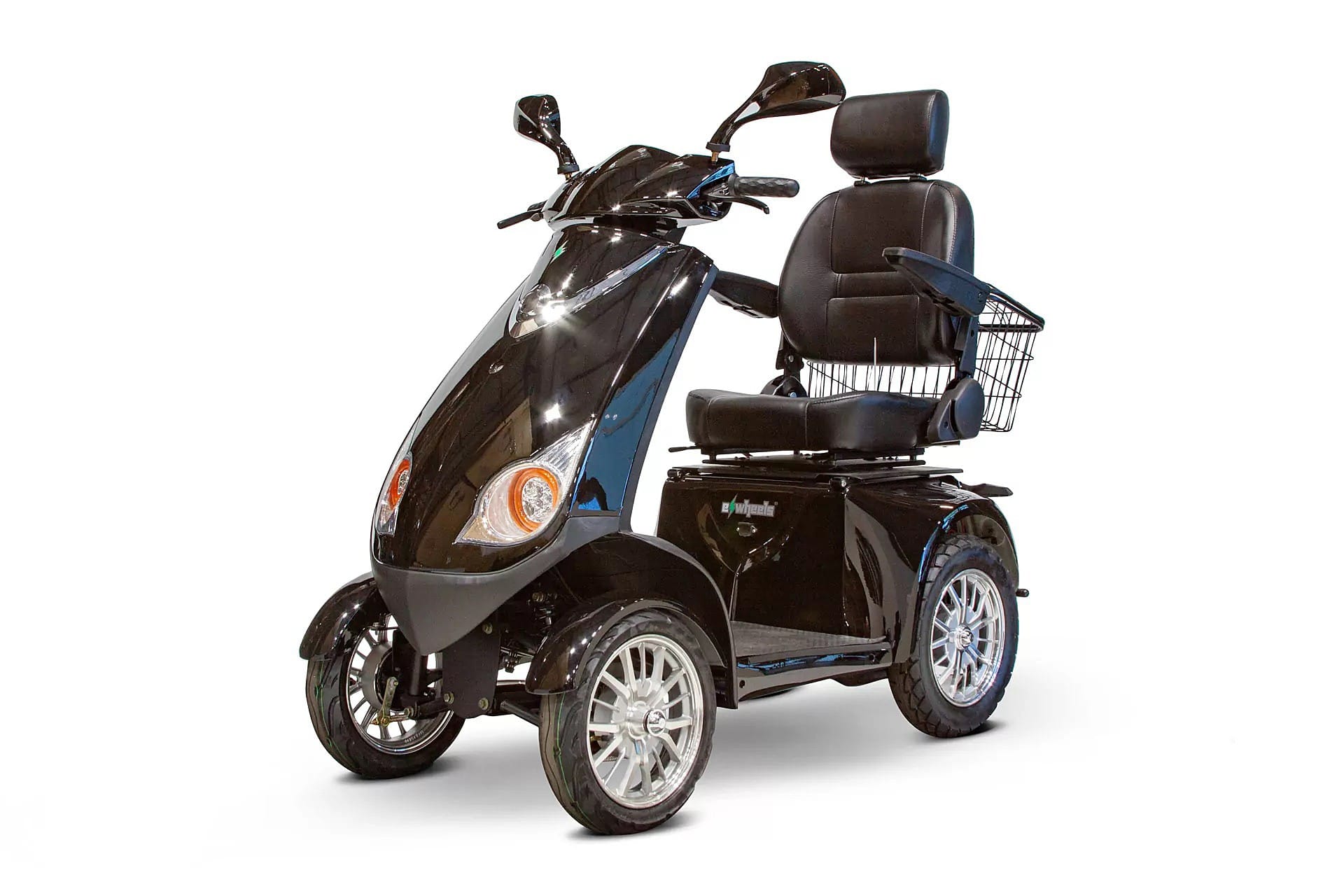 EW-72 Recreational Scooter - Black Color - By EWheels