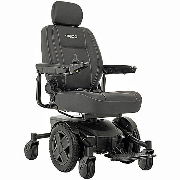 Jazzy EVO 613LI Power Chair - w/Lithium-Ion Batteries - Black Matte