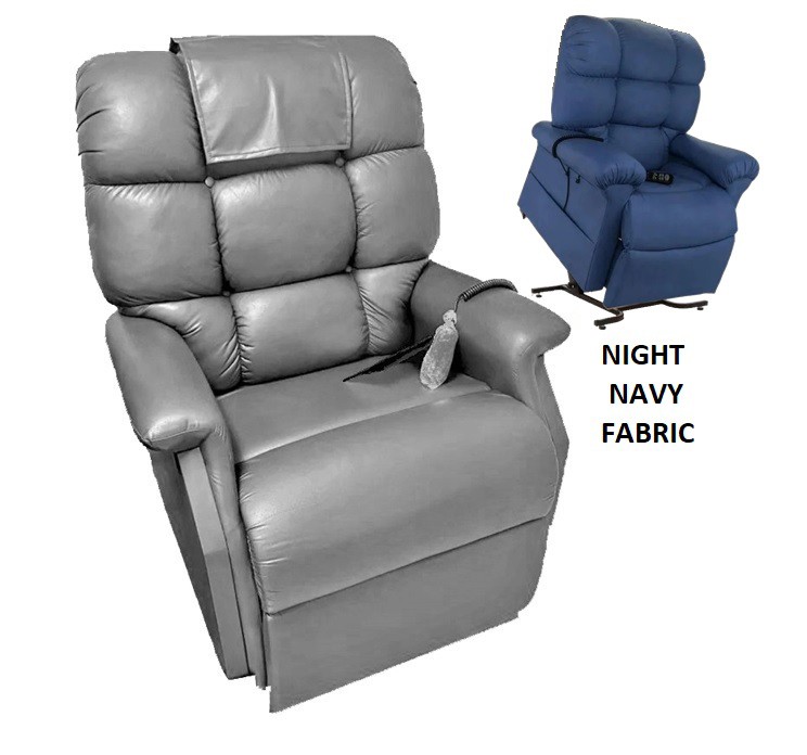 Cambridge PR401 Lift Chair - Brisa® Night Navy Fabric - By Golden Technologies