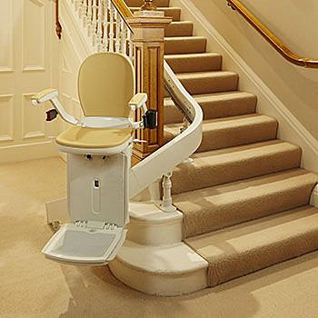 Acorn Stairlift 180 Curved Rail Indoor Stairlift By Acorn Stairlifts