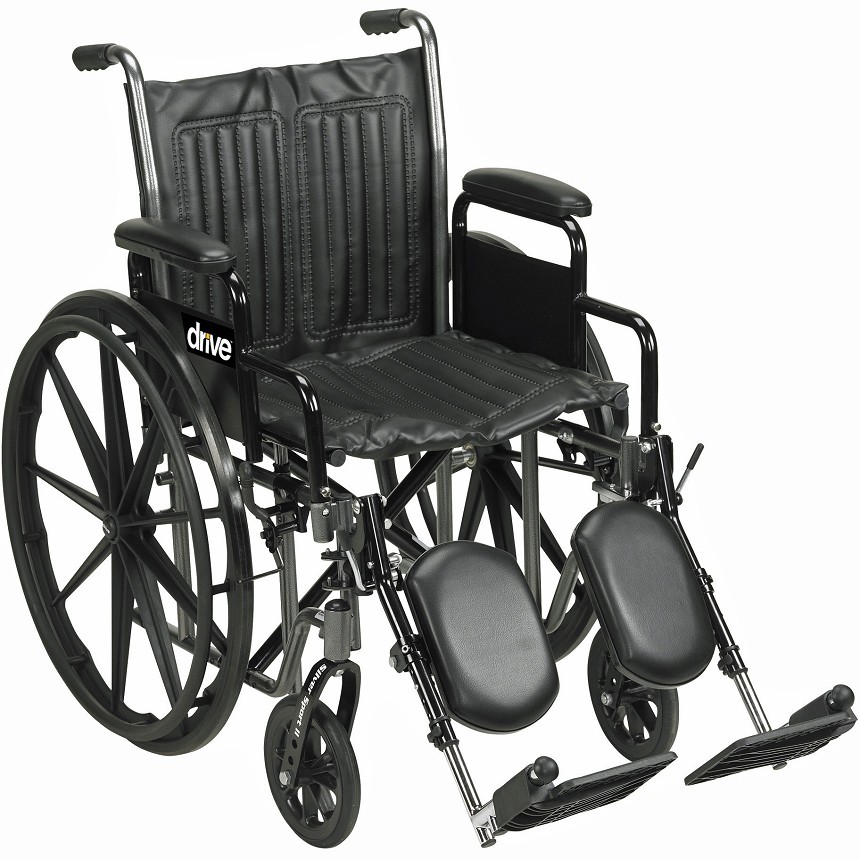 Silver Sport 2 Model SS2 Basic Manual Wheelchair By Drive Medical