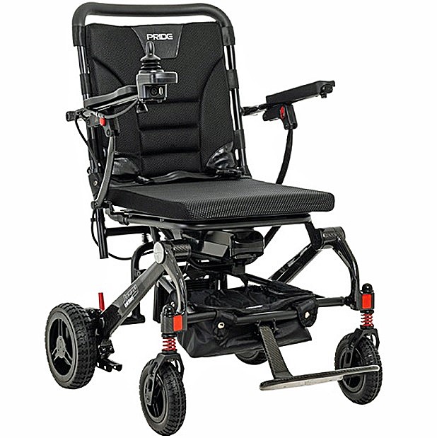 Jazzy Carbon Power Chair - Black