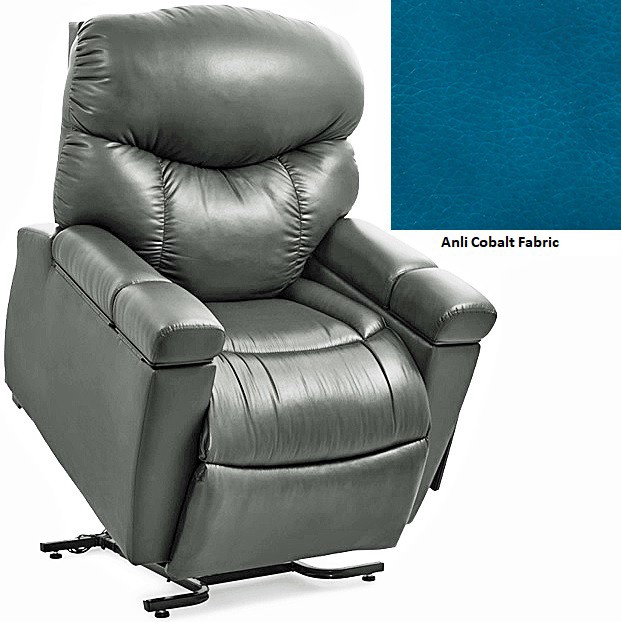 Cloud+ PR511 Lift Chair With HeatWave™ With Maxicomfort - Anli Cobalt Fabric - By Golden Technologies