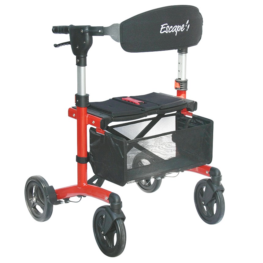 Escape Standard Seat Rollator Model 500 Rolling Walker By Escape