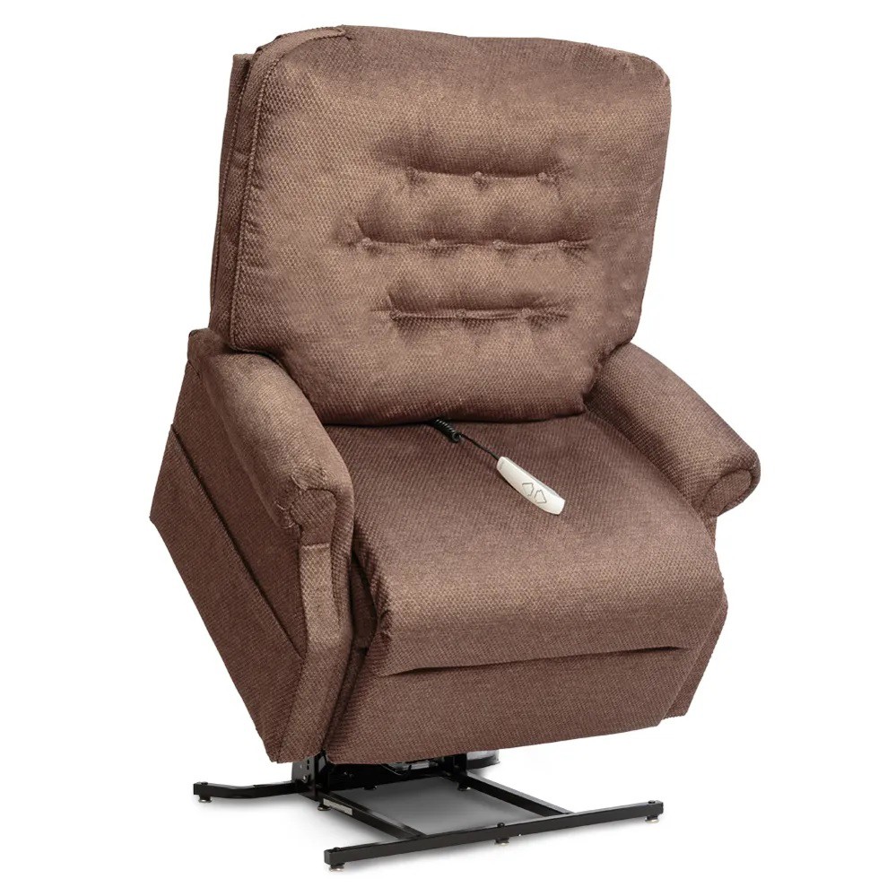 Heritage LC-358XXL Lift Chair - Cloud 9 Walnut Fabric - By Pride Mobility