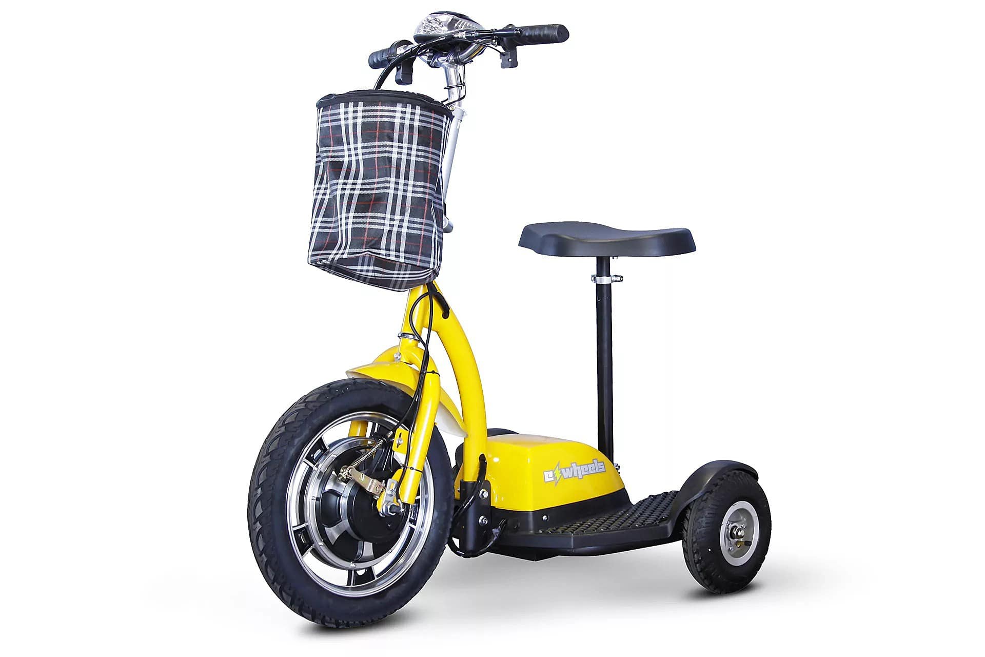 EW-18 Stand-N-Ride Scooter - Yellow Color - By EWheels