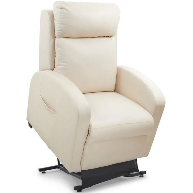 EZ Sleeper Slim PR763 Lift Chair Recliner By Golden Technologies 
w/ Deluxe Heat and Massage Brisa Cream Fabric 