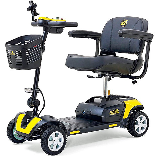 Buzzaround XL 4-Wheel Scooter - Yellow