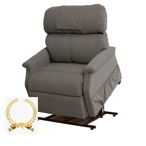 Comforter PR505 Lift Chair - Luxe Steel Fabric - By Golden Technologies