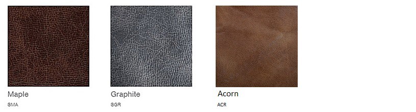 Graphite SGR - Maple SMA - Sutton Faux Leather Fabric