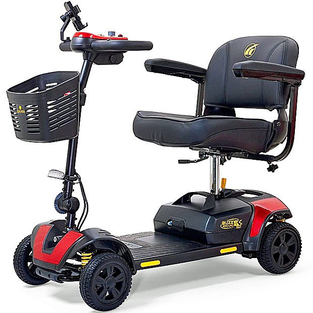 Buzzaround XLS-HD 4-Wheel Scooter - Red