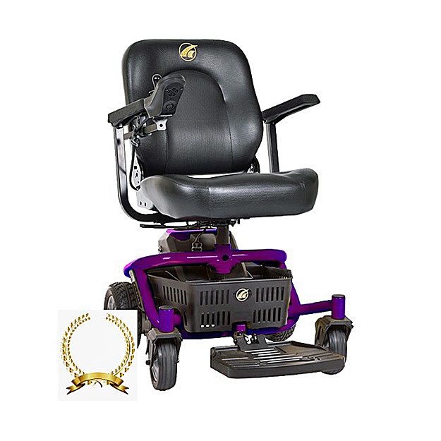 LiteRider Envy Power Chair - Grape Color - 17" Premium Seat - By Golden Technologies