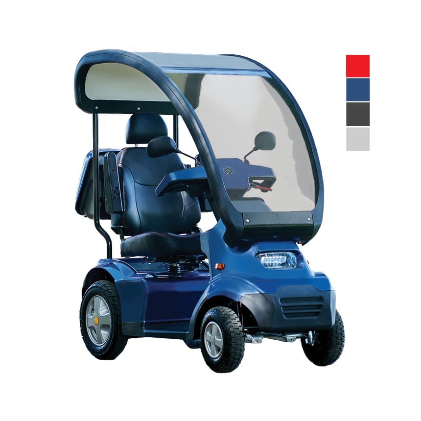 Afiscooter S - S4 Single Seat with Canopy 4-Wheel Scooter