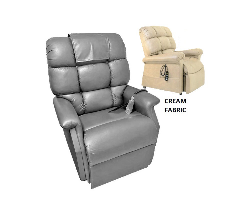 Cambridge PR401 Lift Chair - Brisa® Cream Fabric - By Golden Technologies