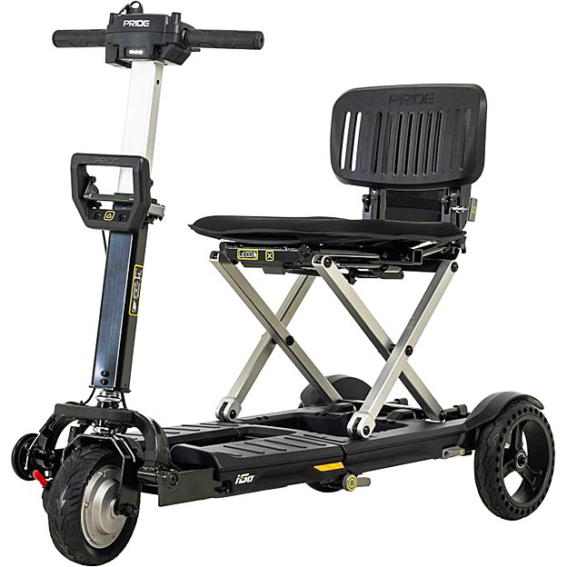 i-Go™ Folding 3-Wheel Scooter Color: Black