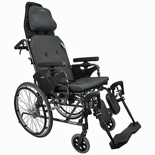 MVP-502 Ergonomic Model MVP-502 Recliner Folding Manual Wheelchair By Karman Healthcare