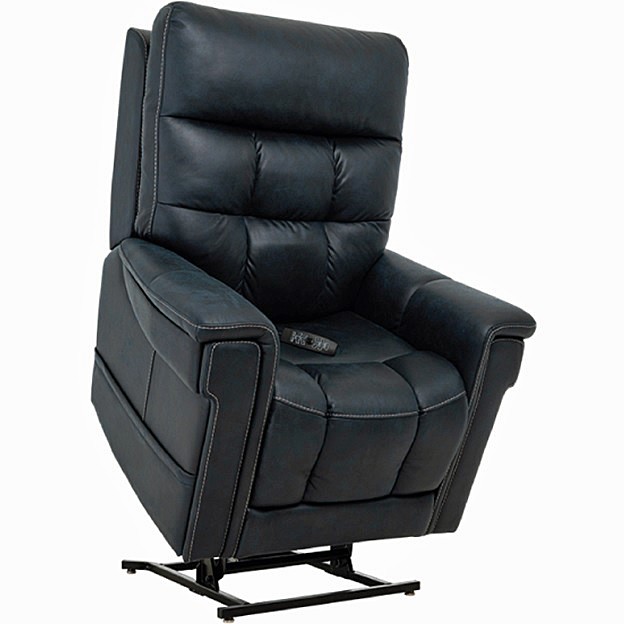 VivaLift! Radiance Lift Chair Recliner By Pride Mobility Canyon Ocean Fabric 