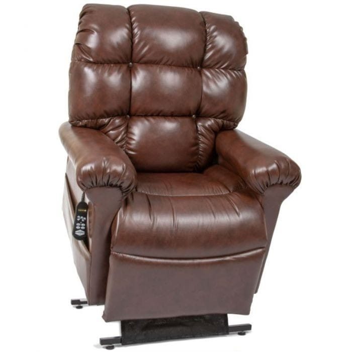 Cloud PR-510 with MaxiComfort Lift Chair Recliner By Golden Technologies Anli Chestnut Fabric 