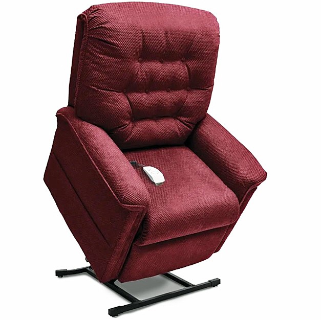 Heritage LC-358S 3-Position Lift Chair Recliner By Pride Mobility Cloud 9 - Black Cherry Small 