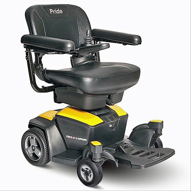 Go-Chair Power Chair Wheelchair - Citrine Yellow Color - By Pride Mobility