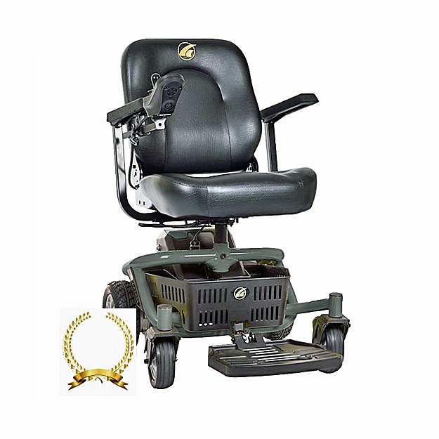 LiteRider Envy Power Chair - Graphite Color - 17" Premium Seat - By Golden Technologies