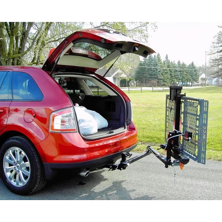 Lift ‘N’ Go  - Vehicle Outside Power Chair Lift - Swing Away Option - By WheelChair Carrier