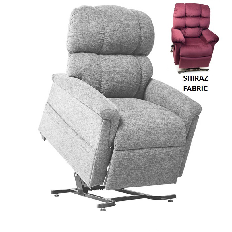 Comforter PR535 Lift Chair with Maxicomfort Positioning - Porto Shiraz Fabric - By Golden Technologies