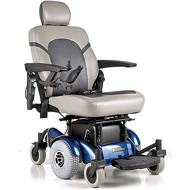 Golden Compass HD Heavy-Duty Power Chair - GP620 - Blue