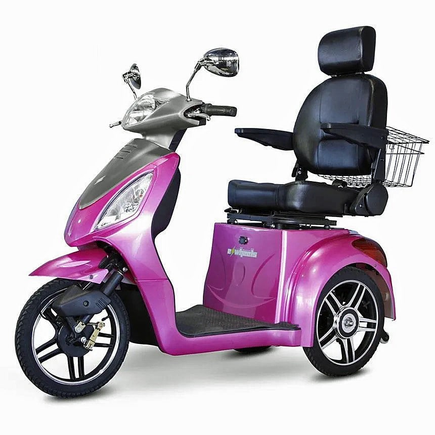 EW-36 and EW-36 Elite Recreational Scooter - Magenta /Silver Panel Color - By EWheels