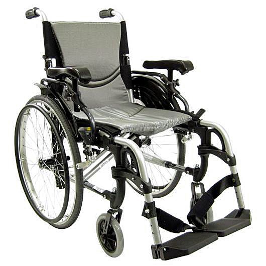 Ergonomic S-305Q Model S-ERGO305Q Lightweight Manual Wheelchair By Karman Healthcare