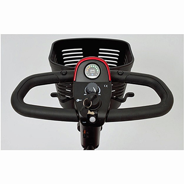 Go-Go Sport 4-Wheel Travel Scooter - Delta Tiller and Control Panel With Battery Gauge