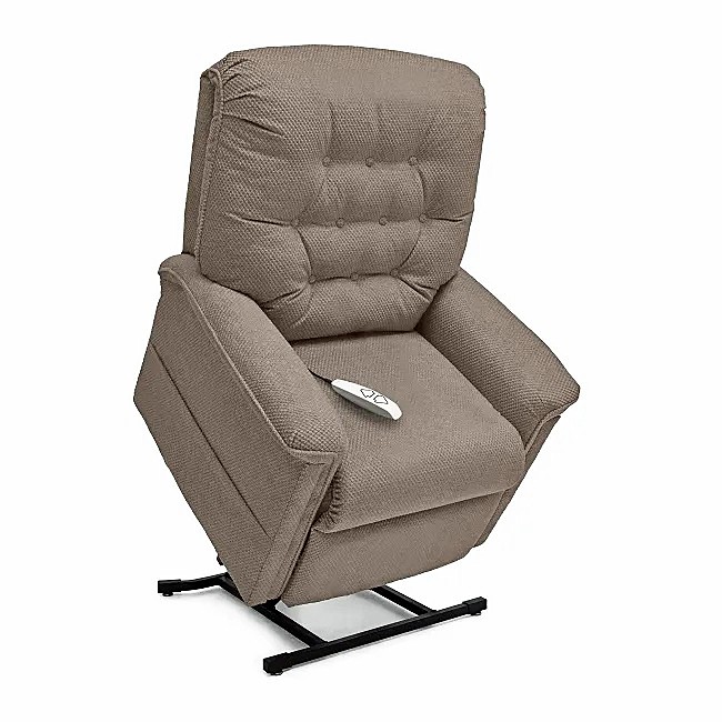 Heritage LC-358PW 3-Position Lift Chair Recliner By Pride Mobility Cloud 9 - Stone Petite Wide 