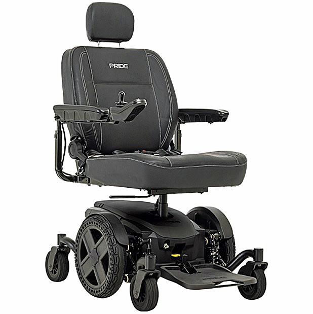 Jazzy EVO 614HD Power Chair - Heavy Duty - Black Matte