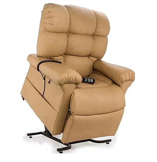 Cloud PR515 Lift Chair With MaxiComfort - With Twilight Tilt Technology - Brisa® Buckskin Fabric - By Golden Technologies