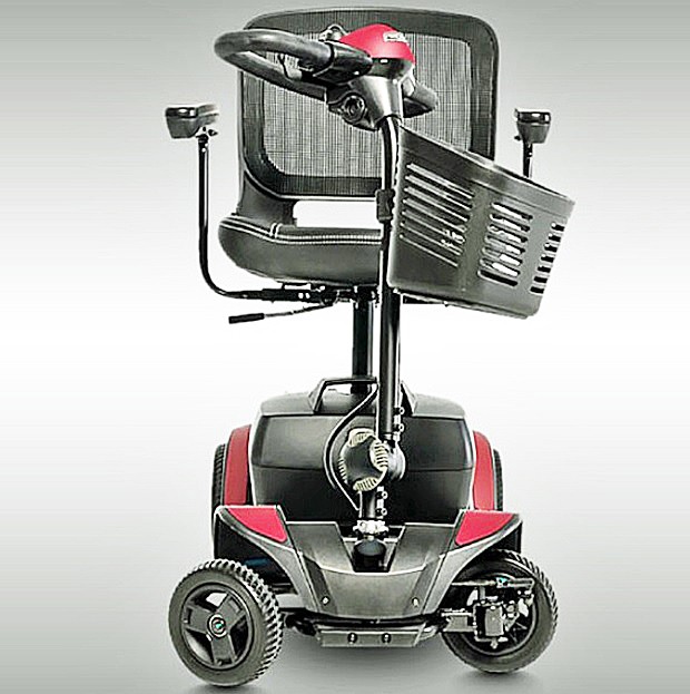 Go-Go® Elite Traveller® 2 - 4-Wheel Scooter With iTurn Technology - Intelligent-Turning, Smallest 37” Turning Radius