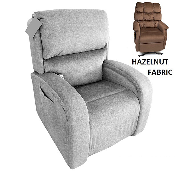 EZ Sleeper PR735 With Maxicomfort Lift Chair - Porto Hazelnut Fabric - By Golden Technologies