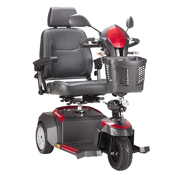 Ventura 3 DLX Deluxe 3-Wheel Scooter By Drive Medical 