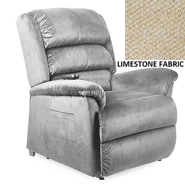 Relaxer PR766 With Maxicomfort Lift Chair - Alta™ Limestone Fabric - By Golden Technologies